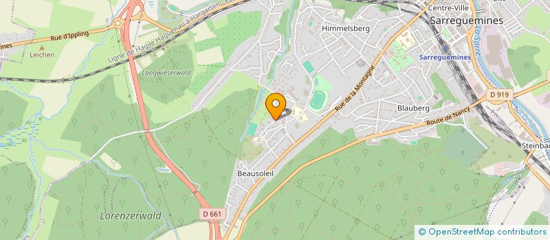 localisation de l'entreprise MONSIEUR SHOTA OKUCHAVA  SARREGUEMINES