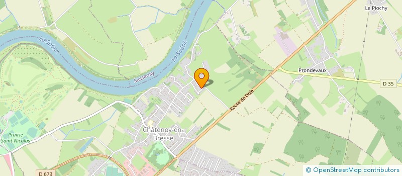 localisation de l'entreprise MONSIEUR SHOUA XIONG  CHATENOY-EN-BRESSE