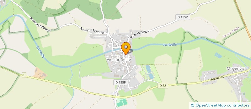 localisation de l'entreprise MONSIEUR SHOUAIB EL IBRAHYMY  VIC-SUR-SEILLE