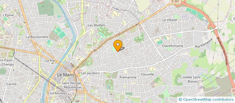 localisation de l'entreprise MONSIEUR SHOUKRI BOUSSOFFARA  LE MANS