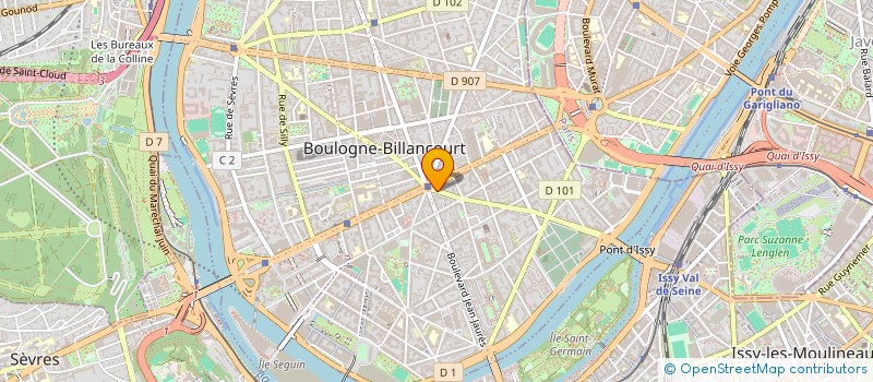 localisation de l'entreprise MONSIEUR SHOZO KOBAYASHI à BOULOGNE-BILLANCOURT