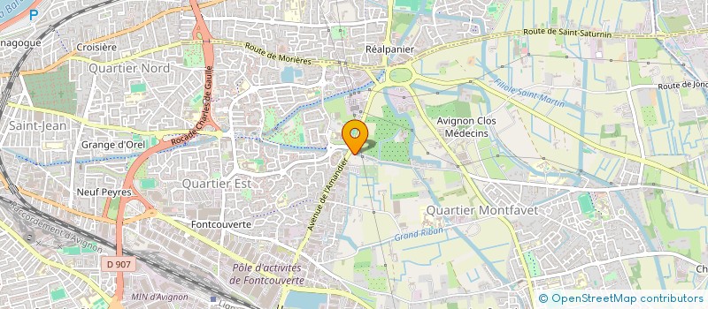 localisation de l'entreprise MONSIEUR SHPEJTIM SALIHU  LES ANGLES