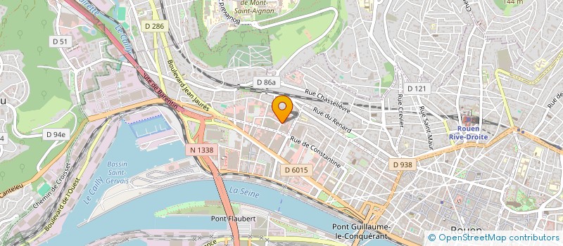 localisation de l'entreprise MONSIEUR SHPEJTIM UKZMALI  ROUEN