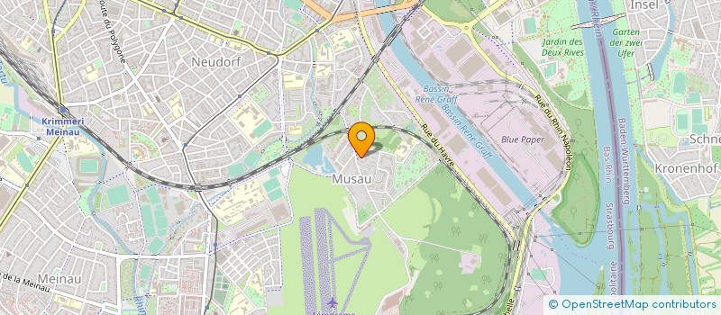 localisation de l'entreprise MONSIEUR SHPEND SACIRI à STRASBOURG