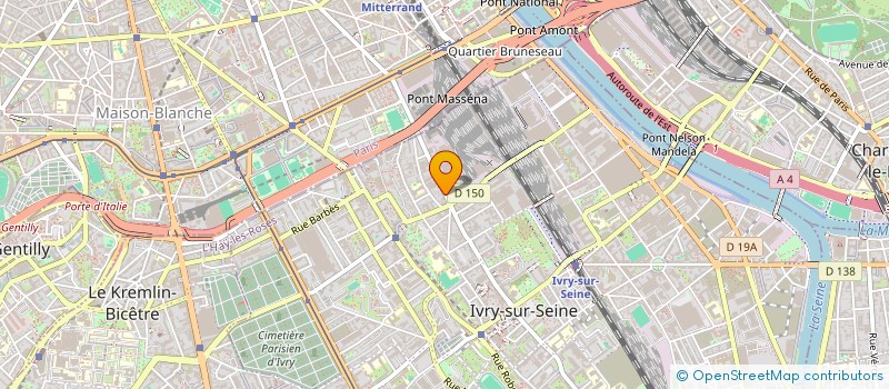 localisation de l'entreprise MONSIEUR SHPEND SALIHI  IVRY-SUR-SEINE