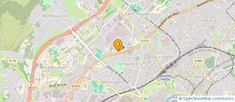 localisation de l'entreprise MONSIEUR SHPEND SOJEVA à BESANCON