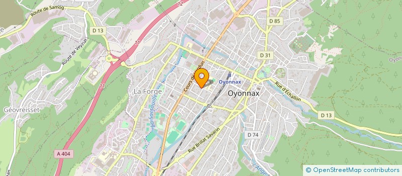 localisation de l'entreprise MONSIEUR SHQIPERON REXHA à OYONNAX