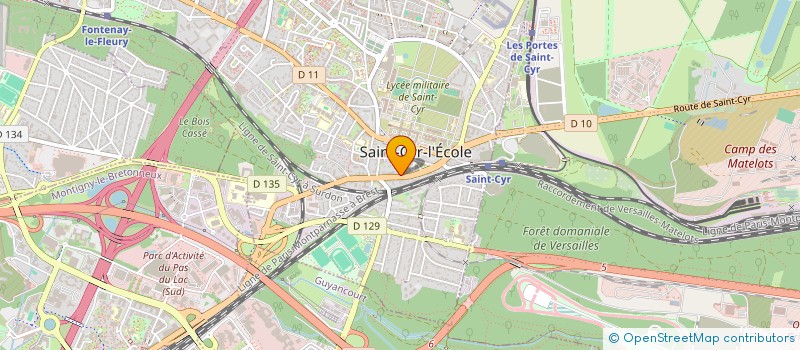 localisation de l'entreprise MONSIEUR SHREE STALIN  SAINT-CYR-L'ECOLE