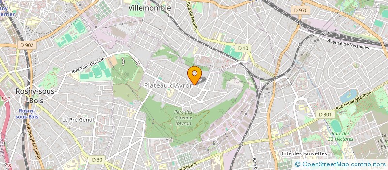 localisation de l'entreprise MONSIEUR SHTERYU POPOV  NEUILLY-PLAISANCE