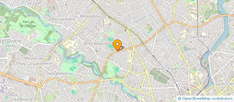 localisation de l'entreprise MONSIEUR SHUANG ZHANG  NANTES