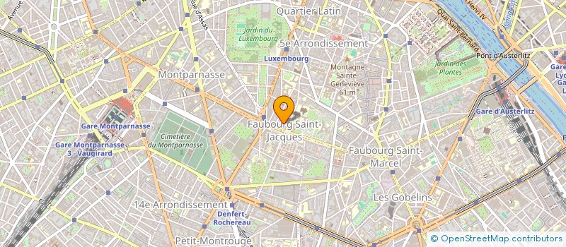 localisation de l'entreprise MONSIEUR SHUBO LIU  PARIS