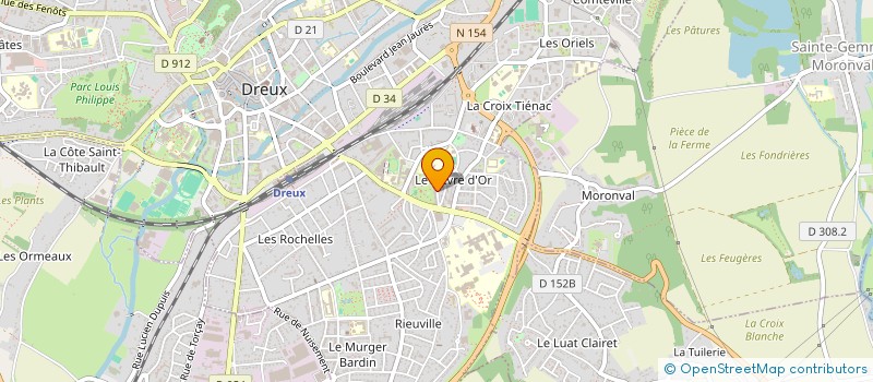 localisation de l'entreprise MONSIEUR SHUKHRAT YULDASHEV à DREUX