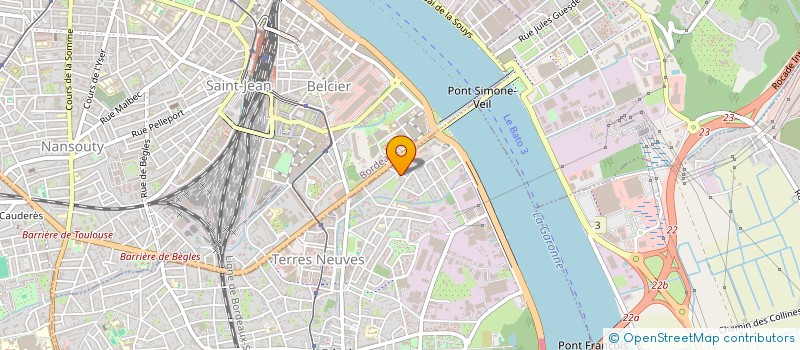 localisation de l'entreprise MONSIEUR SHUKRI MOSA MUSTAFA à BEGLES