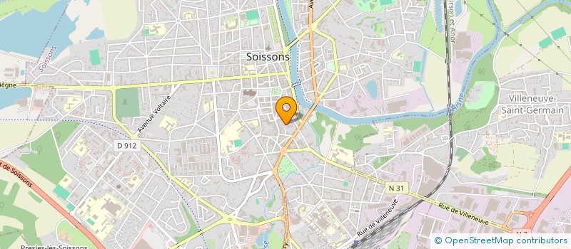 localisation de l'entreprise MONSIEUR SHUKRULLAH BARIKZAI à SOISSONS