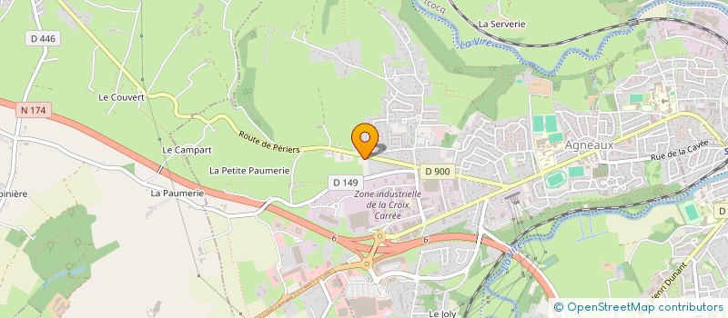 localisation de l'entreprise MONSIEUR SHUN DEMEULEMESTER  AGNEAUX