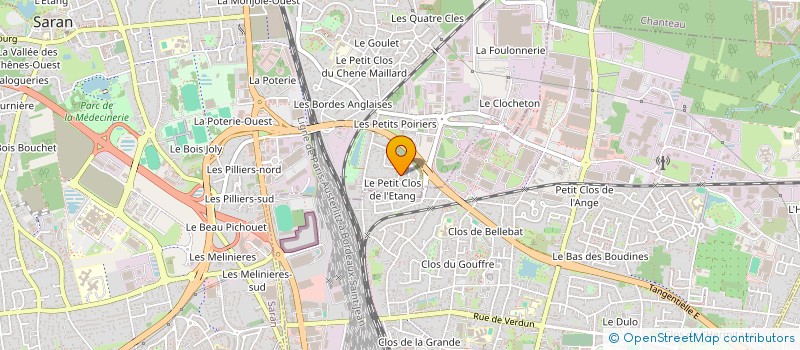 localisation de l'entreprise MONSIEUR SHUN FOLLIN à SARAN