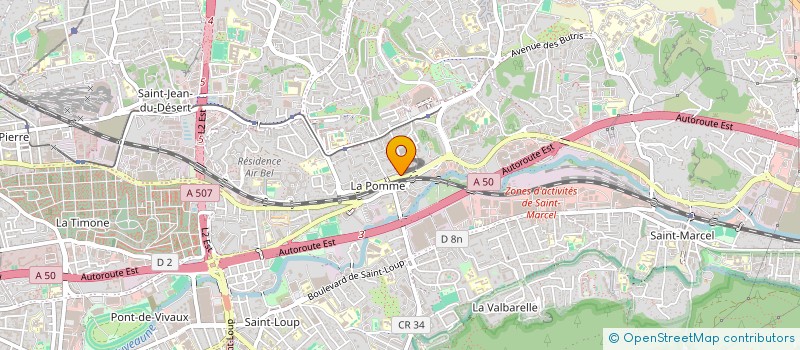 localisation de l'entreprise MONSIEUR SHUN LASSAL  MARSEILLE