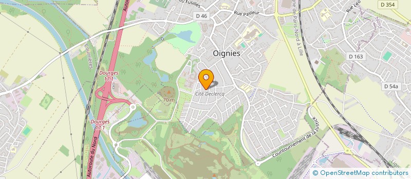 localisation de l'entreprise MONSIEUR SHUNLEY SENECHAL à OIGNIES
