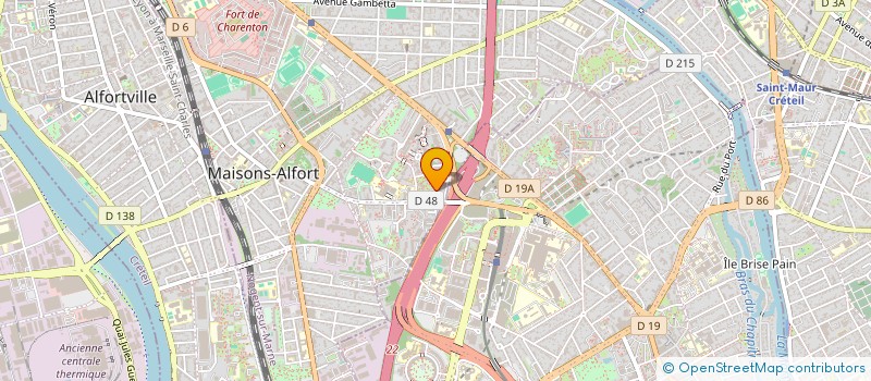 localisation de l'entreprise MONSIEUR SHUO LIU à MAISONS-ALFORT
