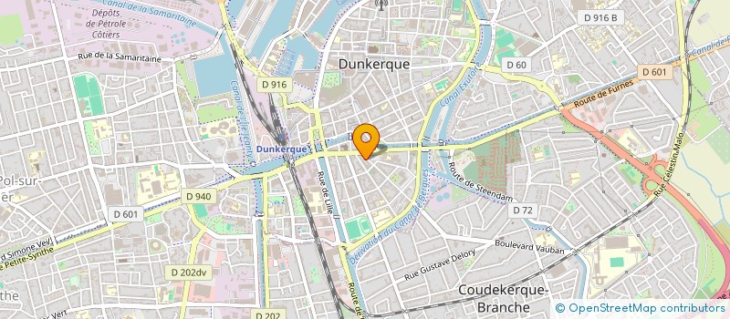 localisation de l'entreprise MONSIEUR SHUYANG WANG à DUNKERQUE