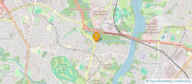 localisation de l'entreprise MONSIEUR SHYAMSUNDAR MANIVANNAN  NANTES