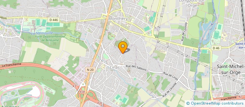 localisation de l'entreprise MONSIEUR SI ALI BELMELLAT à LINAS
