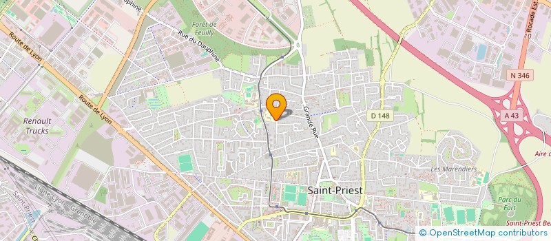 localisation de l'entreprise MONSIEUR SI BOUSBAA  SAINT-PRIEST