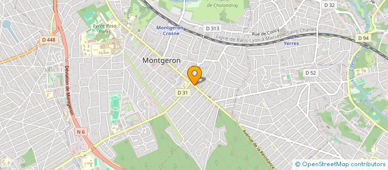 localisation de l'entreprise MONSIEUR SI KAOUTAR à MONTGERON