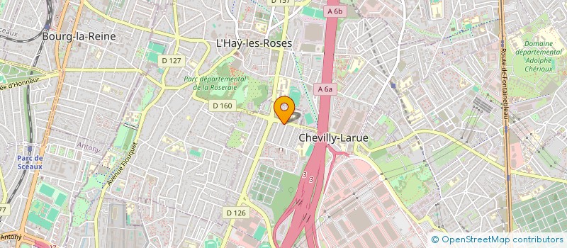 localisation de l'entreprise MONSIEUR SI LI  CHEVILLY-LARUE