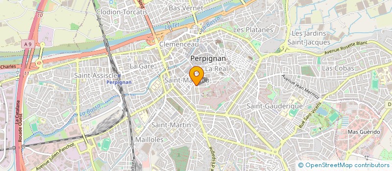 localisation de l'entreprise MONSIEUR SI MOHAMED FERNI  PERPIGNAN