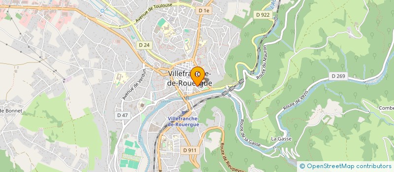 localisation de l'entreprise MONSIEUR SI-MOHAMED HRIDA à VILLEFRANCHE-DE-ROUERGUE