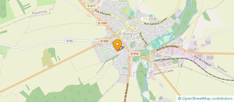 localisation de l'entreprise MONSIEUR SI MOHAMED HSAINE  BRETEUIL