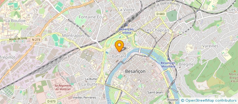 localisation de l'entreprise MONSIEUR SI-MOHAMED YAMINI à BESANCON