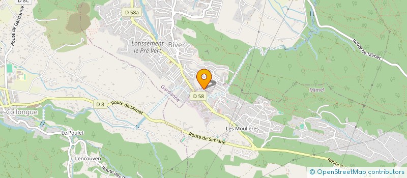 localisation de l'entreprise MONSIEUR SI RAHOU à GARDANNE