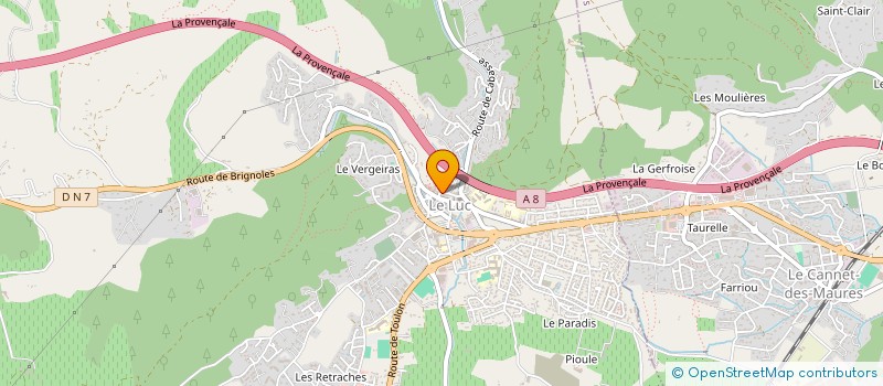 localisation de l'entreprise MONSIEUR SIAD AHMED ALI  LA CIOTAT