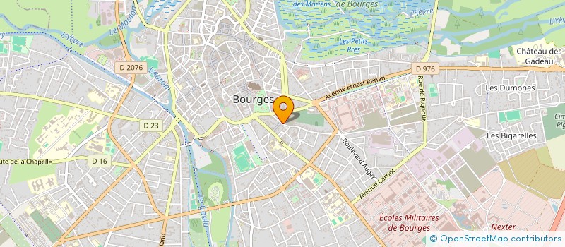 localisation de l'entreprise MONSIEUR SIAKA BAGAYOKO  BOURGES