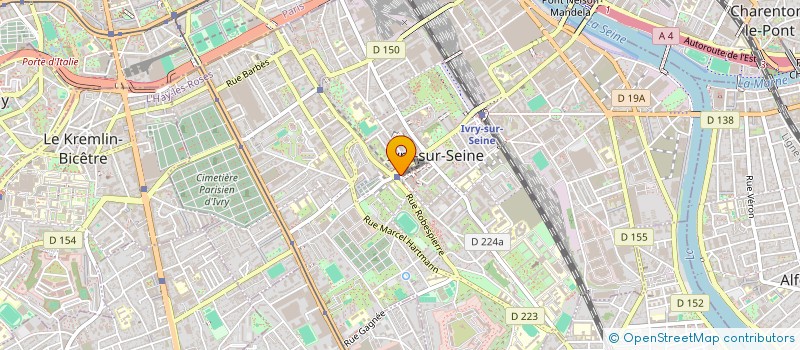 localisation de l'entreprise MONSIEUR SIAKA DIABY  IVRY-SUR-SEINE