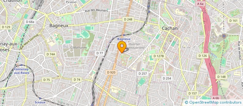 localisation de l'entreprise MONSIEUR SIAKA DOUMBIA à CACHAN