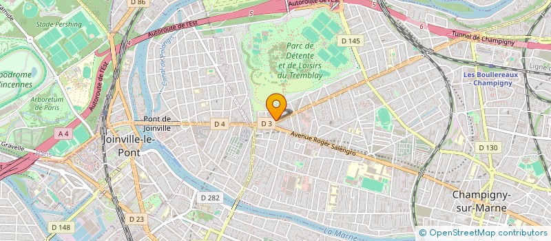 localisation de l'entreprise MONSIEUR SIAKA KONE  CHAMPIGNY-SUR-MARNE