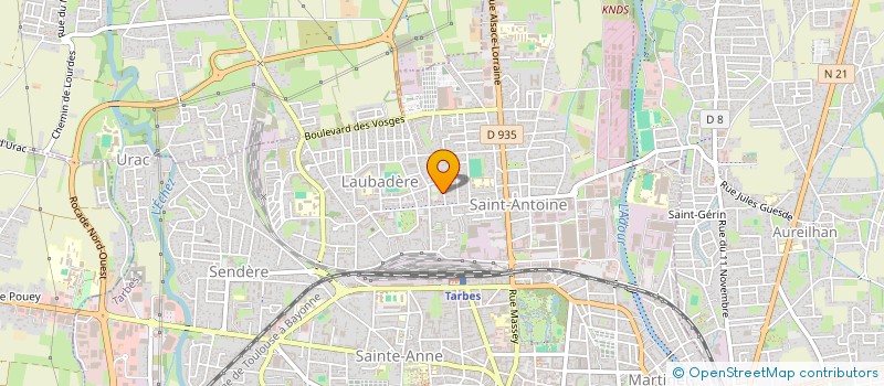 localisation de l'entreprise MONSIEUR SIAKA SANGARE  TARBES