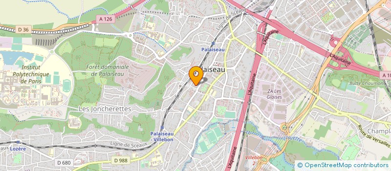 localisation de l'entreprise MONSIEUR SIAKA TRAORE à PALAISEAU
