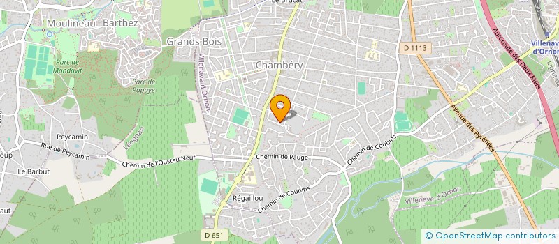 localisation de l'entreprise MONSIEUR SIAMI NIOKA  VILLENAVE-D'ORNON