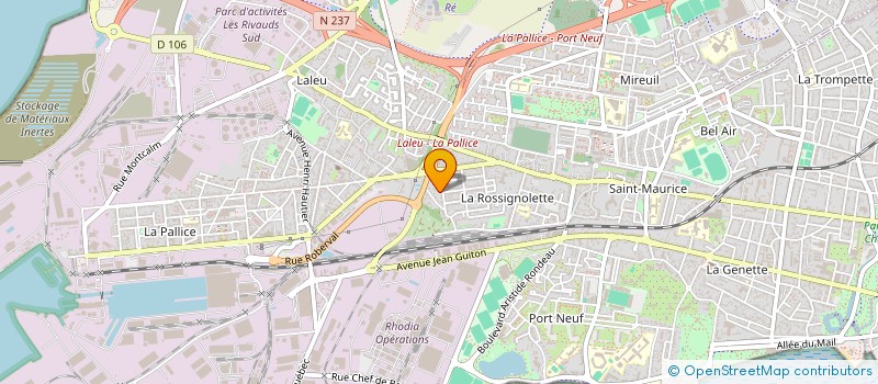 localisation de l'entreprise MONSIEUR SIARHEI BURLOU  LA ROCHELLE