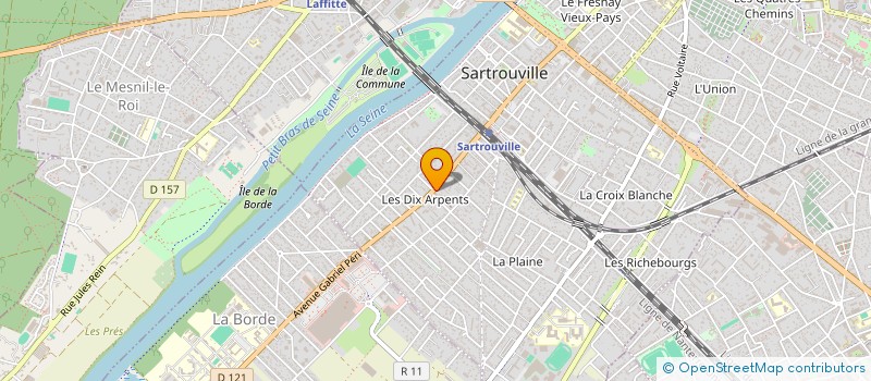 localisation de l'entreprise MONSIEUR SIARHEI YANCHUK à SARTROUVILLE