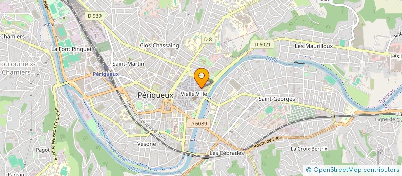 localisation de l'entreprise MONSIEUR SIAWASH AZIZI  PERIGUEUX