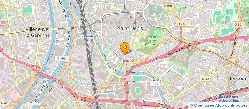 localisation de l'entreprise MONSIEUR SIBALLY GBAME  SAINT-DENIS