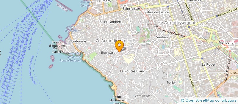 localisation de l'entreprise MONSIEUR SICRE FOURNIER à MARSEILLE
