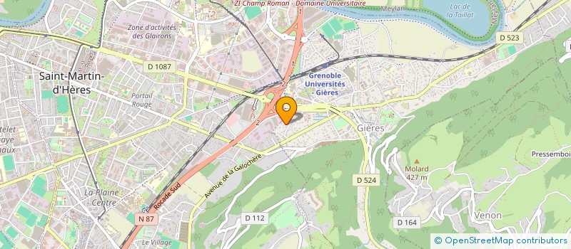 localisation de l'entreprise MONSIEUR SID AHMED ABBES  GIERES