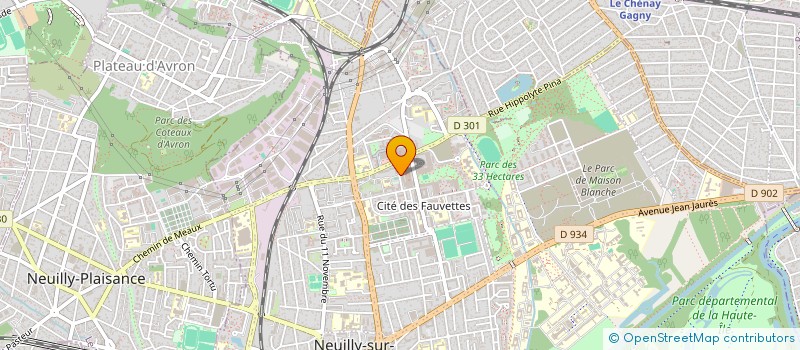 localisation de l'entreprise MONSIEUR SID AHMED BENIKHLEF à NEUILLY-SUR-MARNE