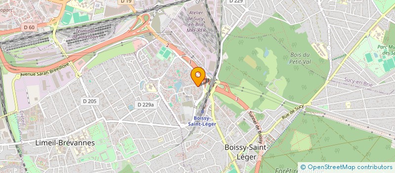 localisation de l'entreprise MONSIEUR SID AHMED BENYAGOUB à BOISSY-SAINT-LEGER